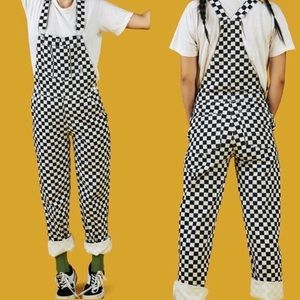 UNIF Checkered Overalls